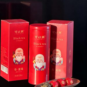 Longevity · Mint Black Tea Dragon Pearls